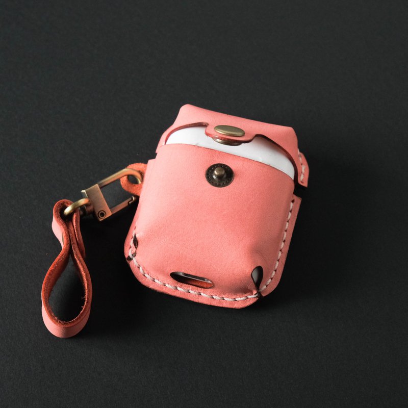 皮革耳机套 适用 AirPods全系列 Pro2/Pro/3/ 耳机手工皮革保护套 - 耳机收纳 - 真皮 多色