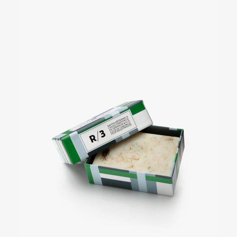 【Cosmydor】古法手工冷皂 R/3 -洋甘菊萃取与天竺葵精油 - 肥皂/手工皂 - 精油 