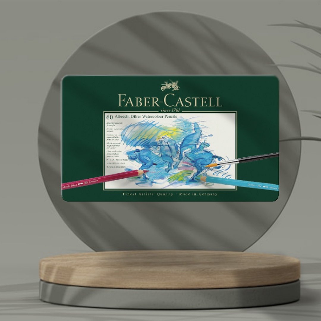 Faber-Castell 艺术家级水性色铅笔60色/铁盒装 - 其他 - 其他材质 多色