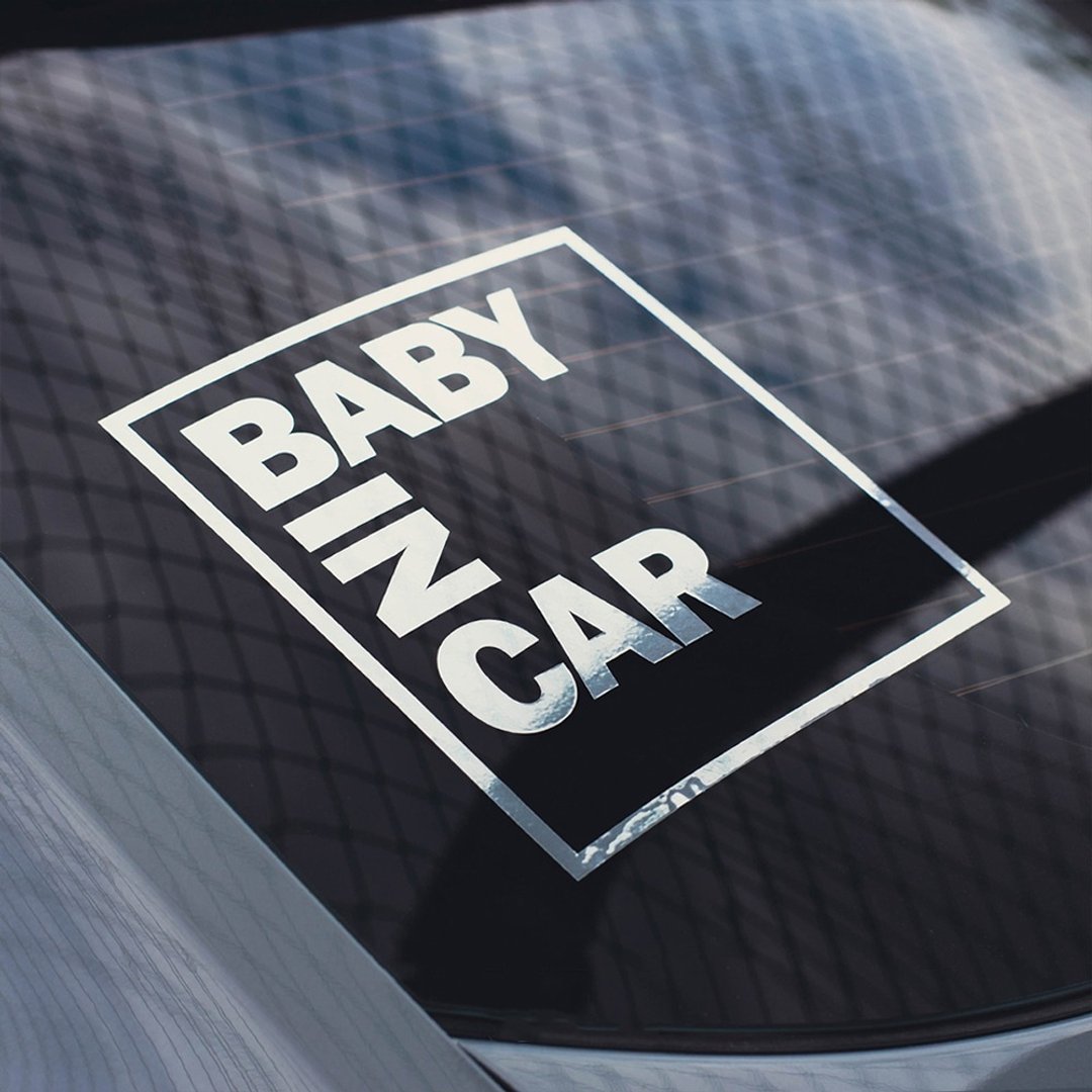 Baby In Car/A/车贴、贴纸 SunBrother孙氏兄弟 - 贴纸 - 防水材质 