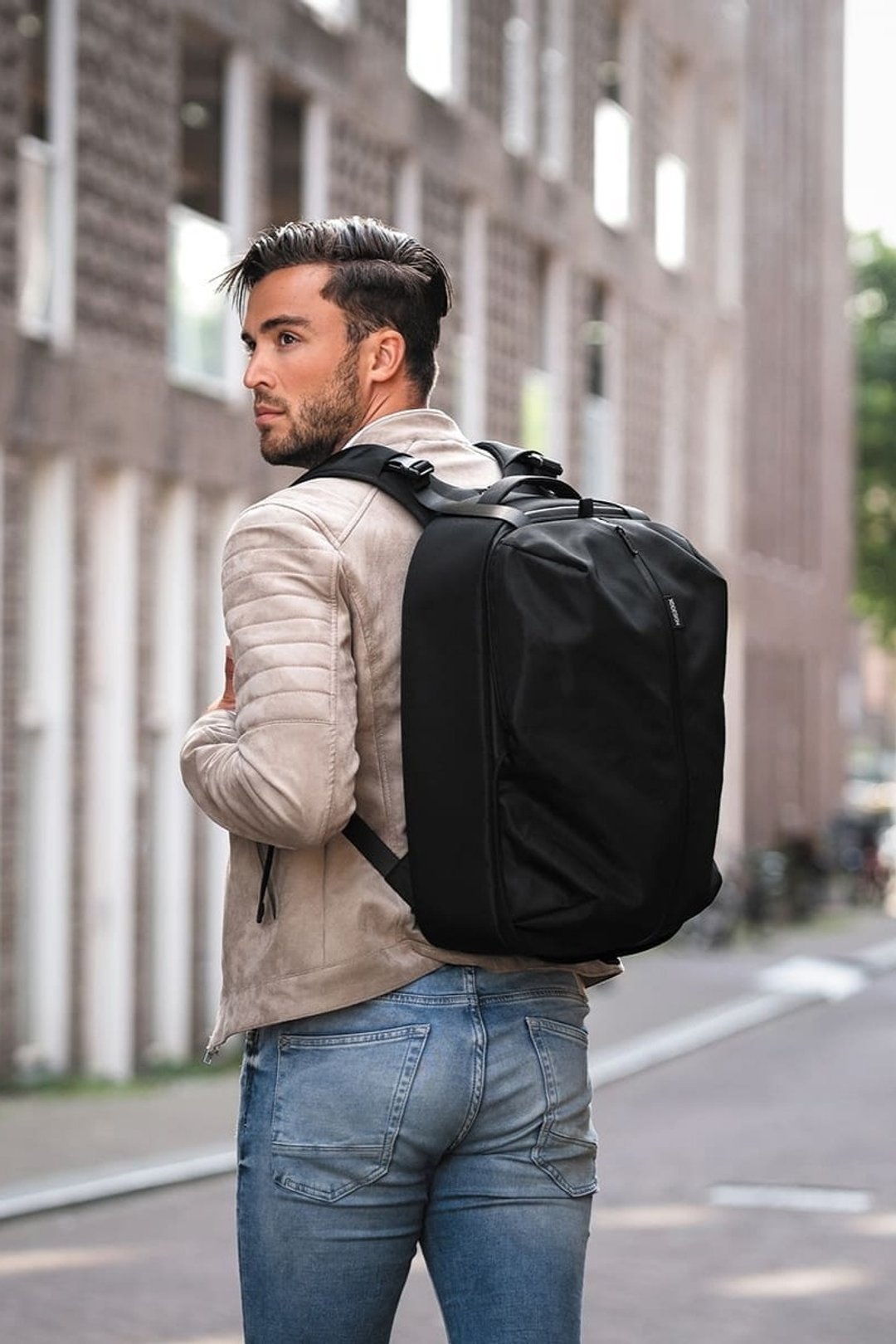 XD Design Flex Gym bag 多功能商务运动防盗电脑运动背包 - 后背包/双肩包 - 其他人造纤维 黑色