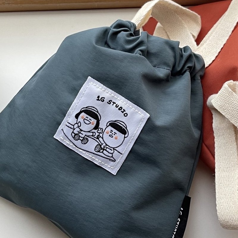 1G珍妮 | 束口收纳袋 - 束口袋双肩包 - 尼龙 