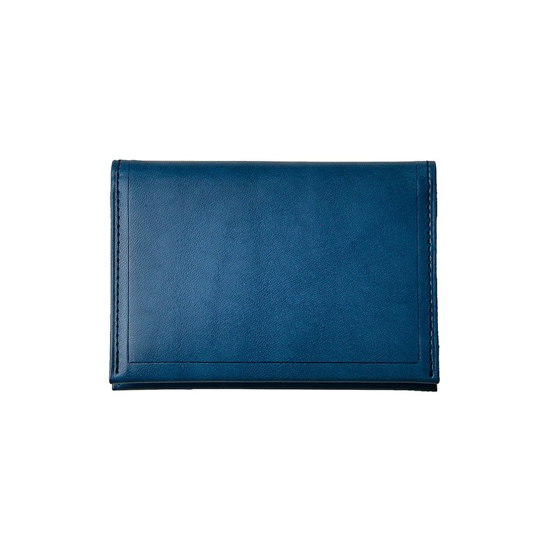交换礼物 UNOFUKU 4U卡夹 蓝色 - 其他 - 真皮 蓝色