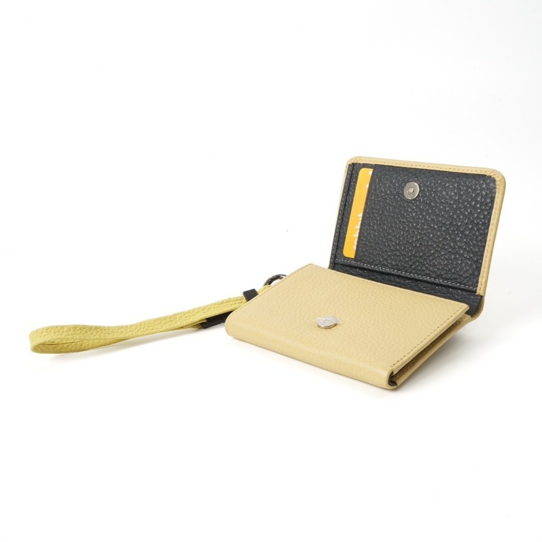 极简长夹 - 皮夹/钱包 - 真皮 黄色