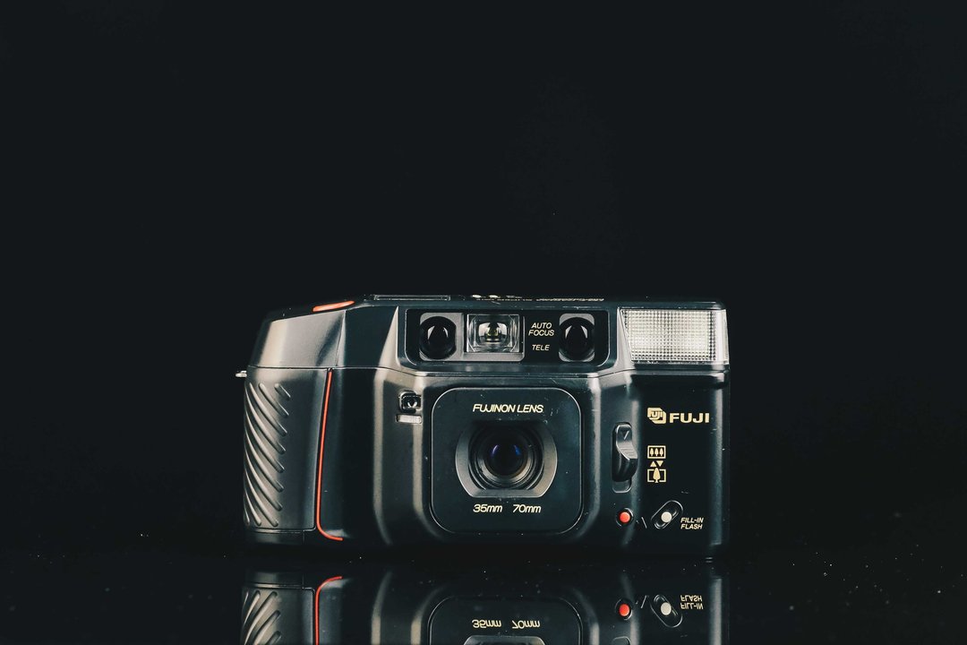 FUJI TELE CARDIA SUPER DATE #8400 #135底片相机 - 相机 - 其他金属 黑色