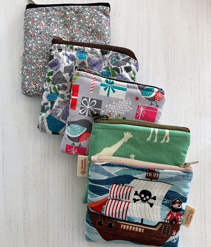 零钱包 进口布料 - 零钱包 - 棉．麻 多色