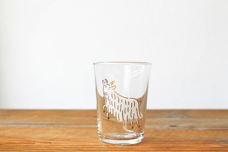 【+t企划】13生肖杯-羊 - 玻璃杯 - 玻璃 透明
