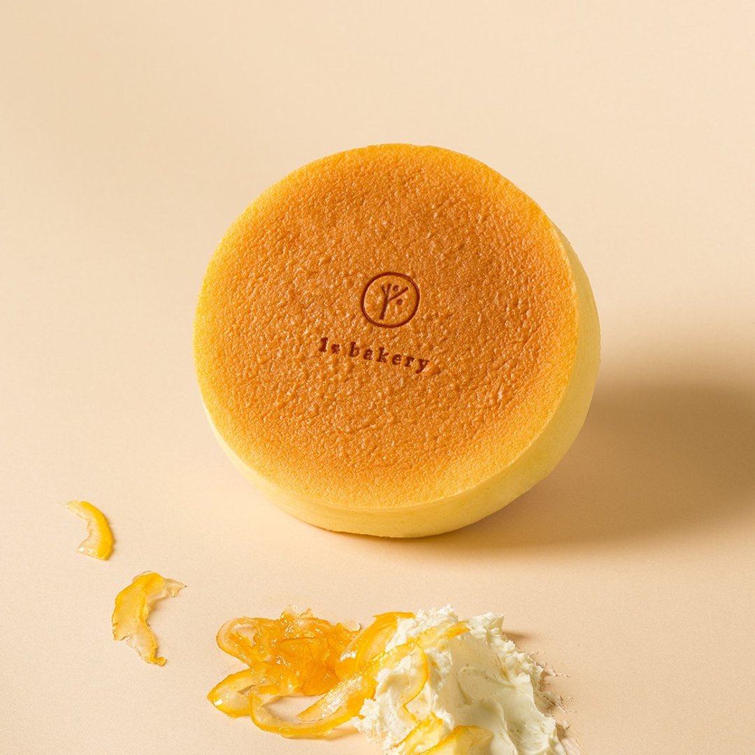 【1%bakery】爱媛柚香轻奶酪6寸 - 蛋糕/甜点 - 新鲜食材 橘色