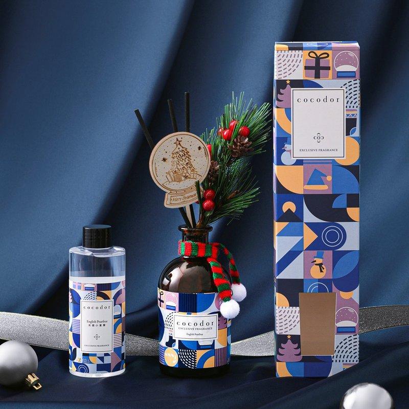COCODOR-圣诞老人/梦幻雪球扩香礼盒200ml 交换礼物 - 香薰/精油/线香 - 玻璃 蓝色