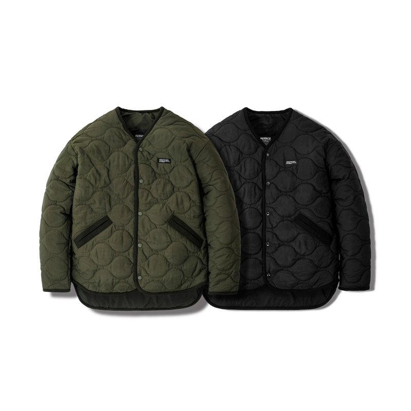 Filter017 Quilted Jacket 长版衍缝外套 - 男装外套 - 聚酯纤维 
