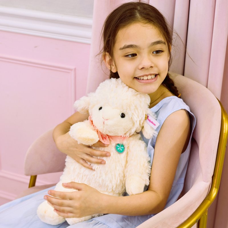 CANDY BEAR 小棉棉羊 38cm - 玩偶/公仔 - 聚酯纤维 白色