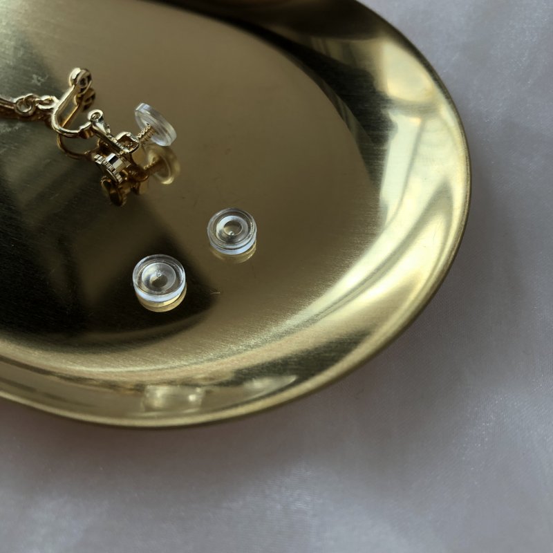 earring pads 2 - 耳环/耳夹 - 硅胶 透明