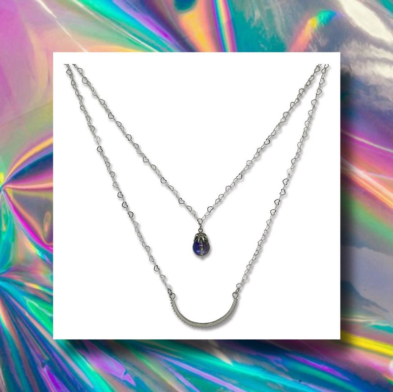 Makaliphon : Necklace 2 - 项链 - 纯银 银色