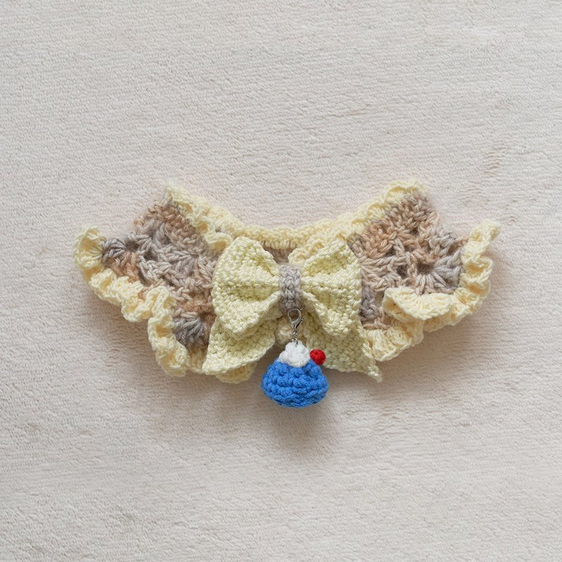 宠物领巾_日耀富士山 - 领结/领巾 - 聚酯纤维 