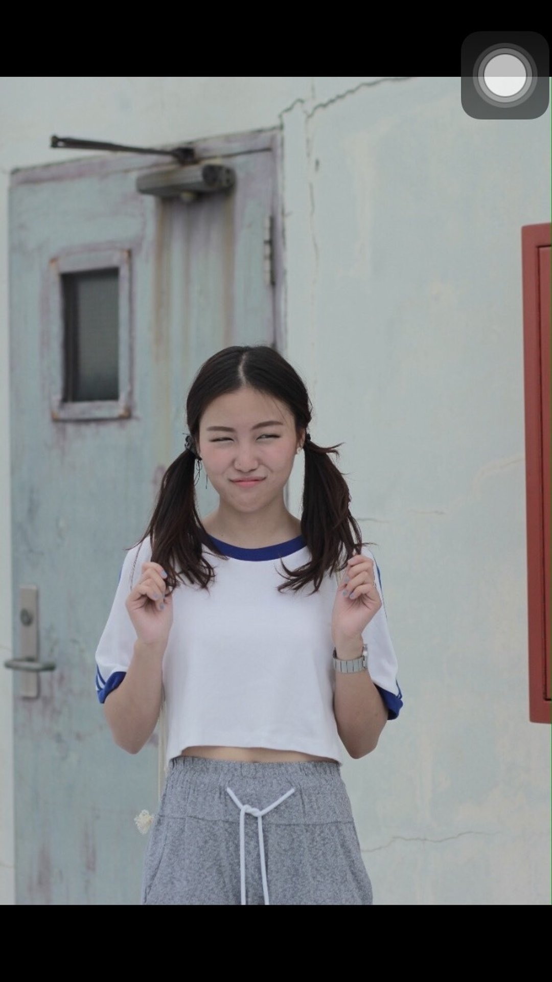 Highestjump original t-shirt - 女装 T 恤 - 棉 蓝色