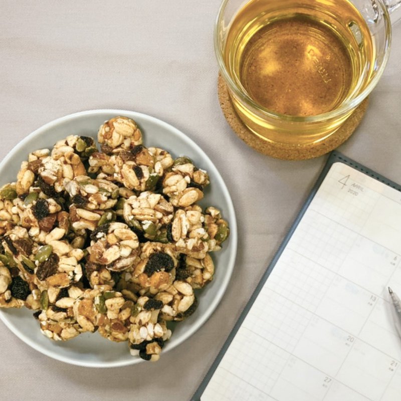 有甘田 | 蔓越莓莳谷脆菓 - 手工饼干 - 新鲜食材 卡其色