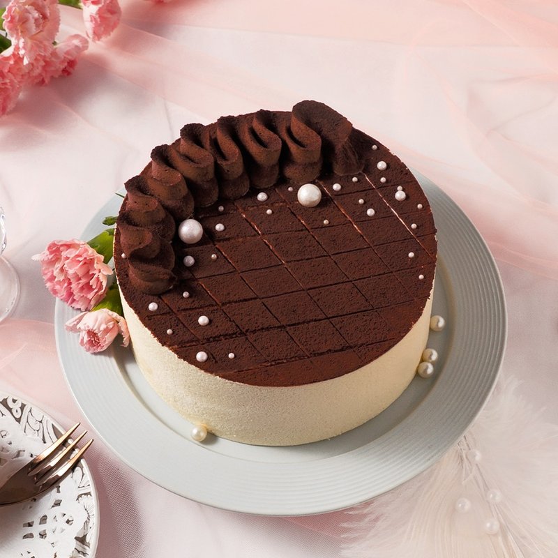 【温莎堡】提拉米苏 6-8寸  义式奶酪 提拉米苏 摩卡咖啡 - 蛋糕/甜点 - 其他材质 绿色