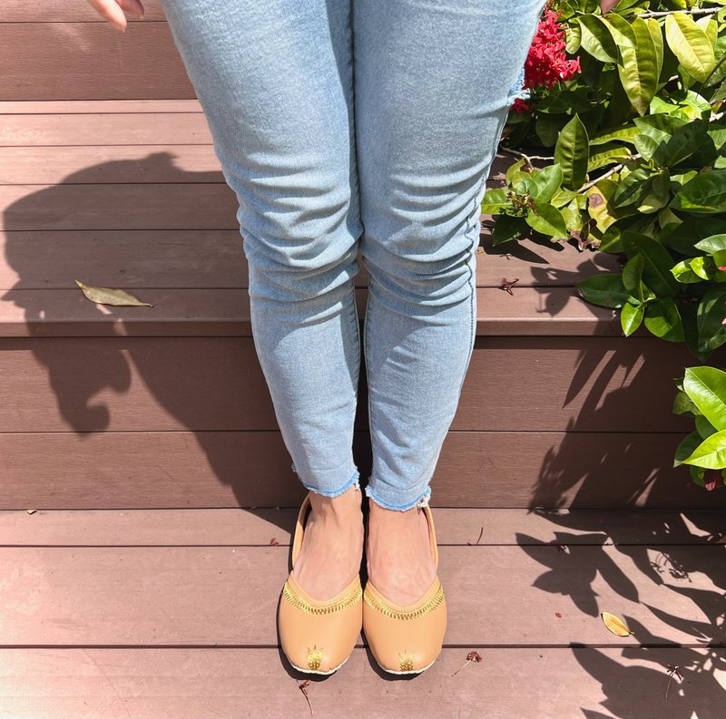 印度手工-天然亲昵(卡其色) - 其他 - 真皮 卡其色