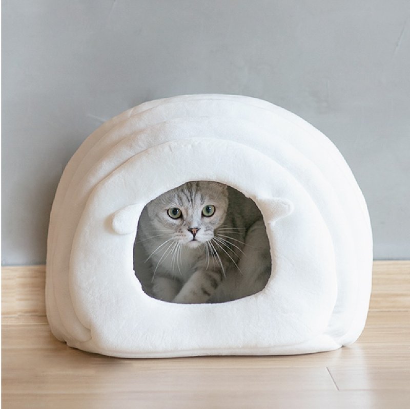 pidan绵羊猫窝 白色 - 床垫/笼子 - 棉．麻 白色