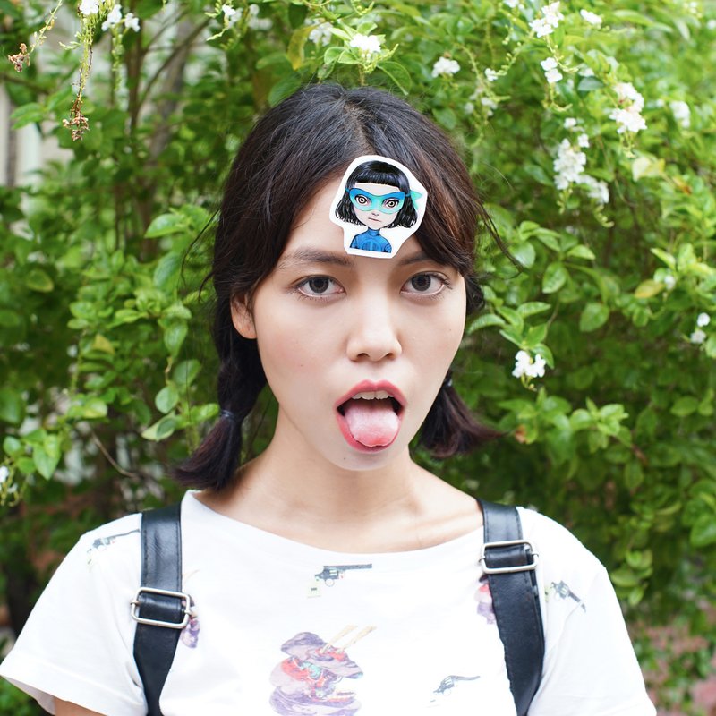 Sticker - Kiddodog - Small Green Lantern - Cutie. - 贴纸 - 纸 