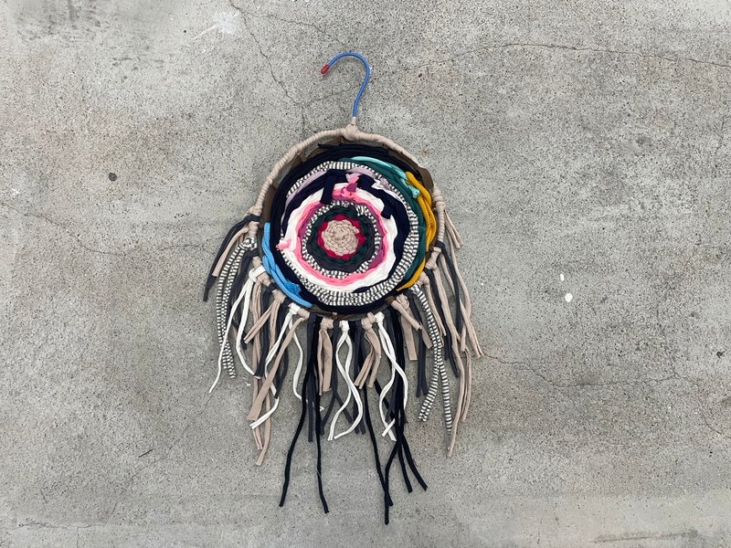 C.艺术家系列│编织记忆的圆│一人成团 - 编织/羊毛毡/布艺 - 棉．麻 