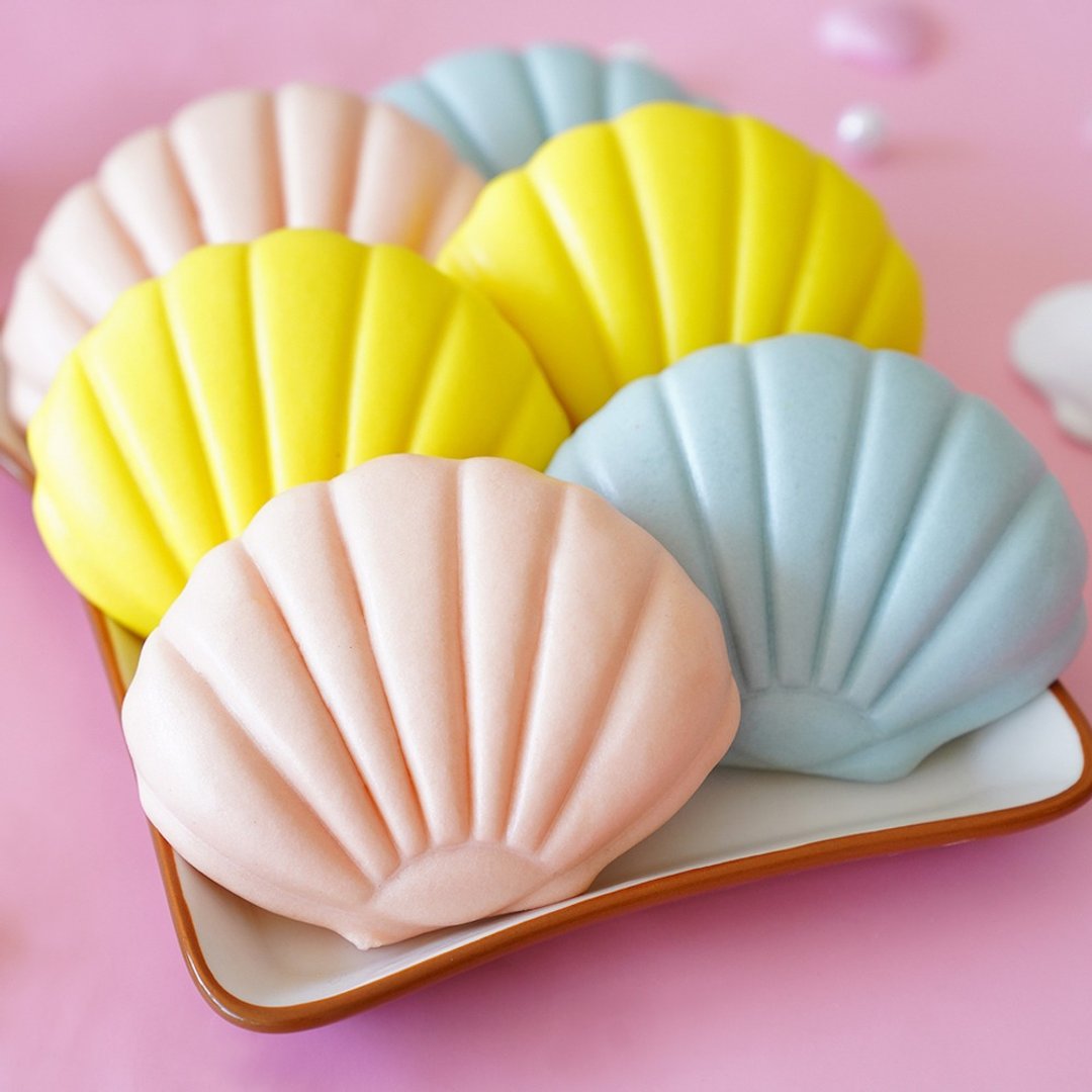 美姬馒头 贝壳鲜乳造型刈包 一盒 6 入 - 其他 - 其他材质 