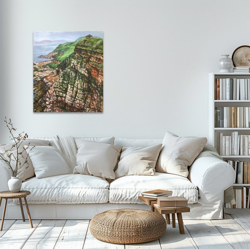 油画 - 龙洞湾岬步道 - 海报/装饰画/版画 - 颜料 