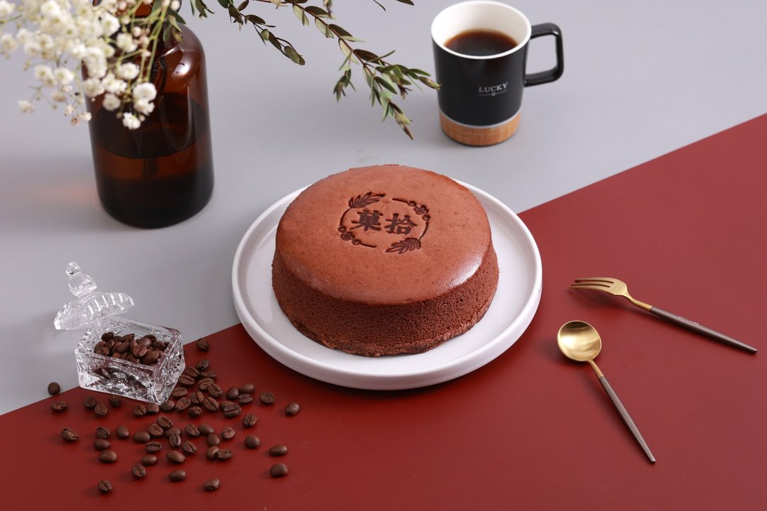 热带黑巧奶酪蛋糕 浓巧克力 豆乳取代鲜奶油 减糖减油 - 蛋糕/甜点 - 其他材质 