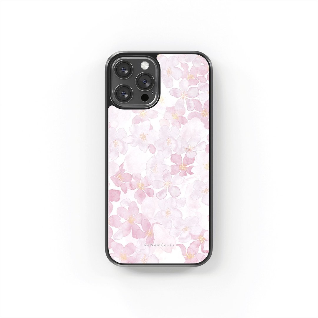 环保 再生材料 iPhone 三合一防摔手机壳　樱花 - 手机壳/手机套 - 环保材料 粉红色