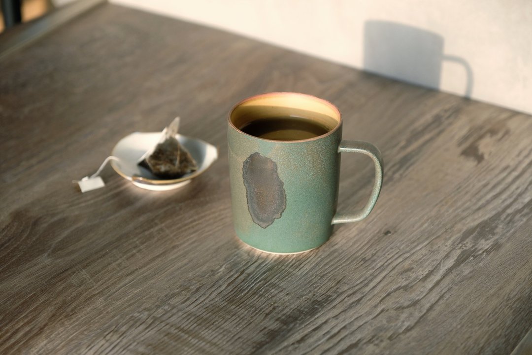 泼金 马克杯 - 其他杯子 - 陶 绿色