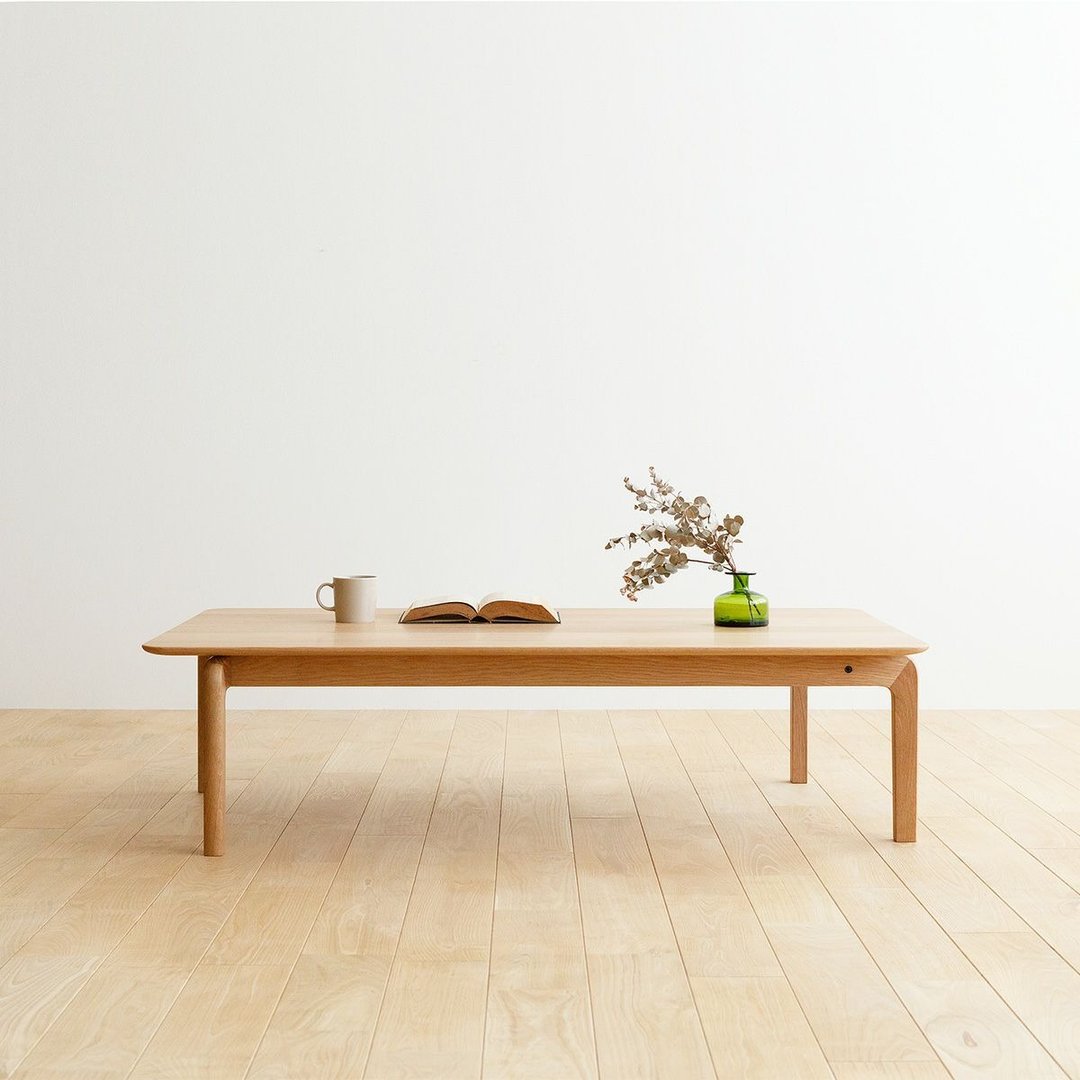 LISCIO | 矮桌 126x70cm - 餐桌/书桌 - 木头 
