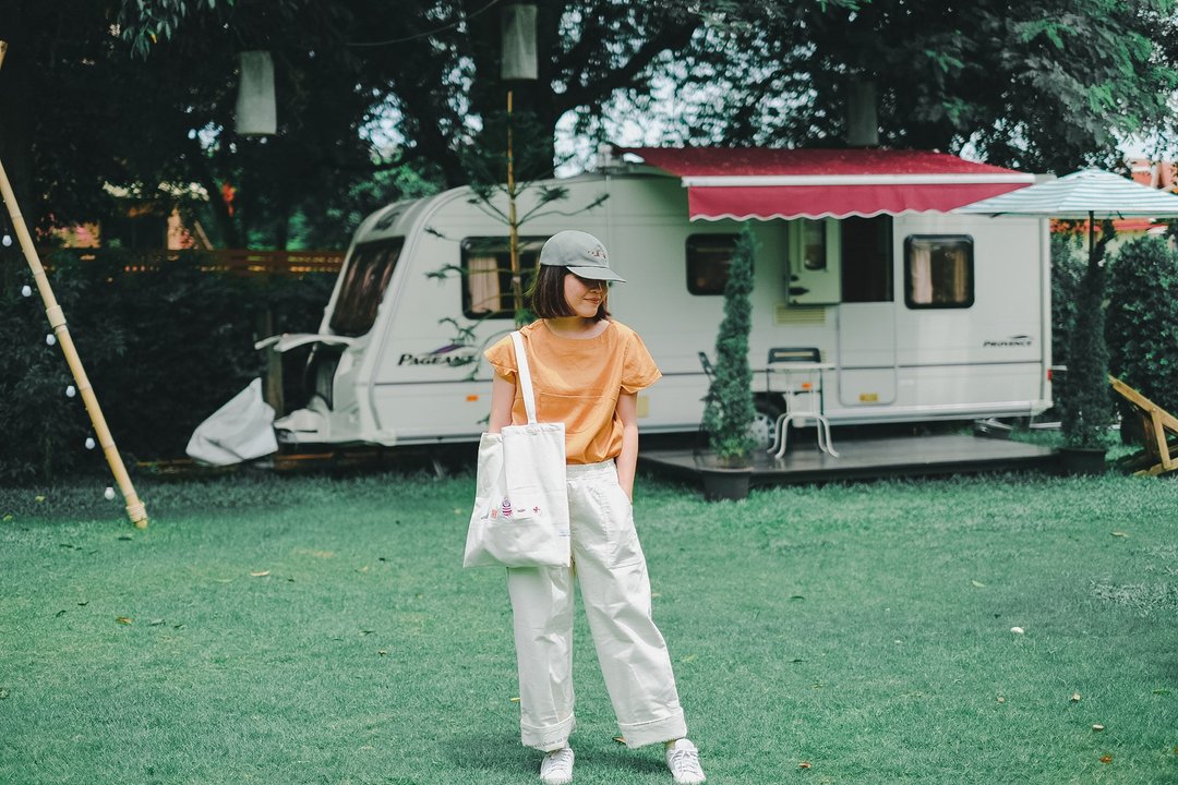 Pocket女式衬衫 yellow黄色 - 女装上衣 - 棉 黄色