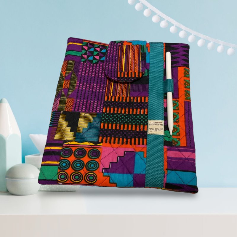 iPad 包，尺寸 9.5x11 英寸，适合 Gen10 - 电脑包 - 棉．麻 橘色