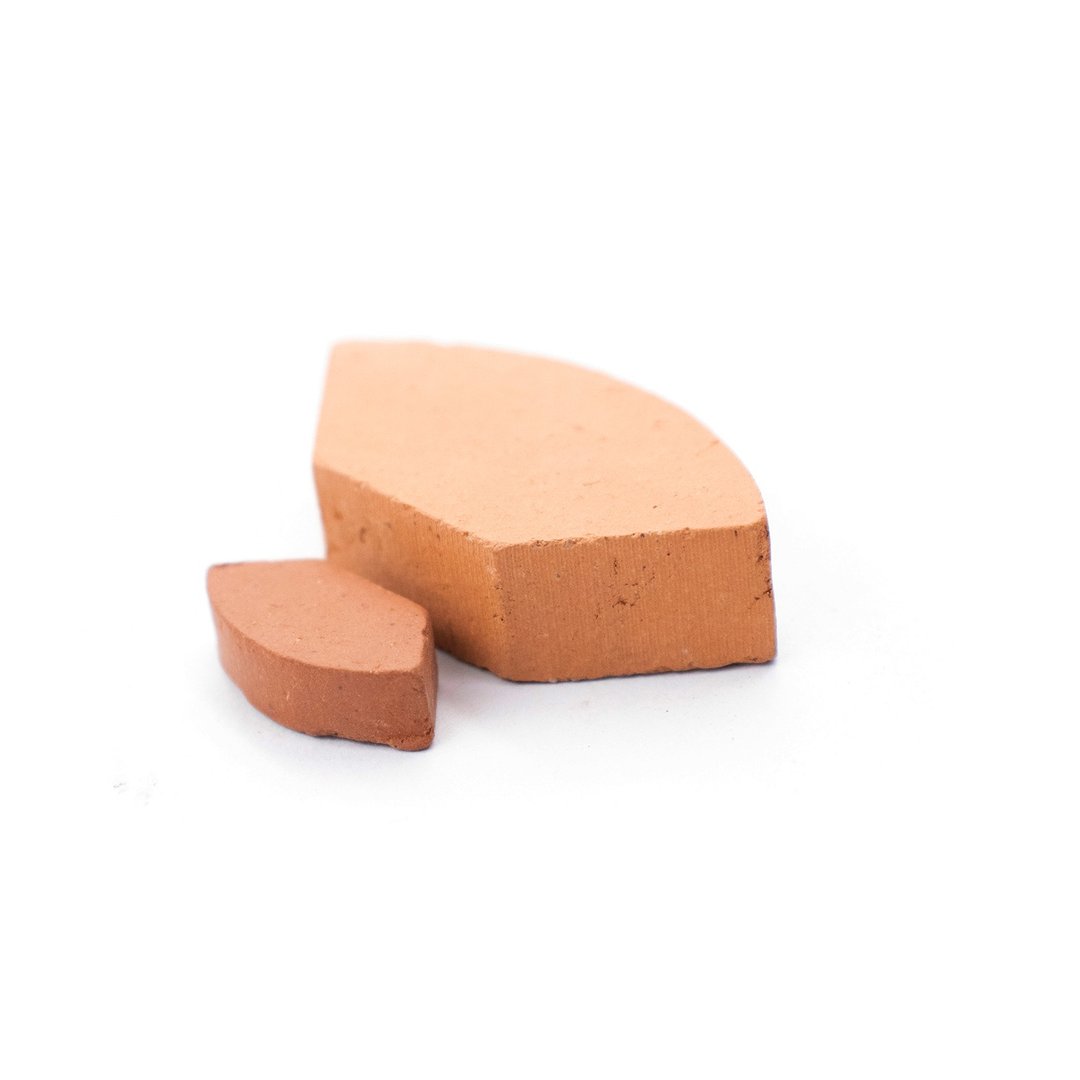 【DIY材料】砖制小物件 1/12红圆柱砖8块装 - 零件/散装材料/工具 - 陶 