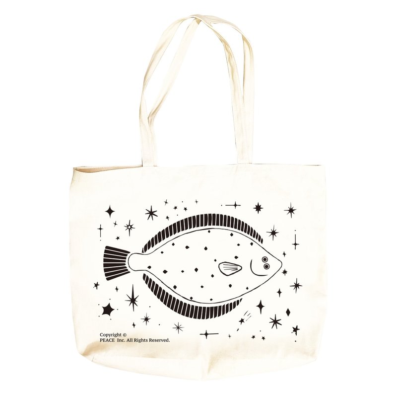 帆布袋 托特包 环保袋 巨大购物袋 大量 大容量 提袋 侧背袋 八安 - 手提包/手提袋 - 棉．麻 黑色