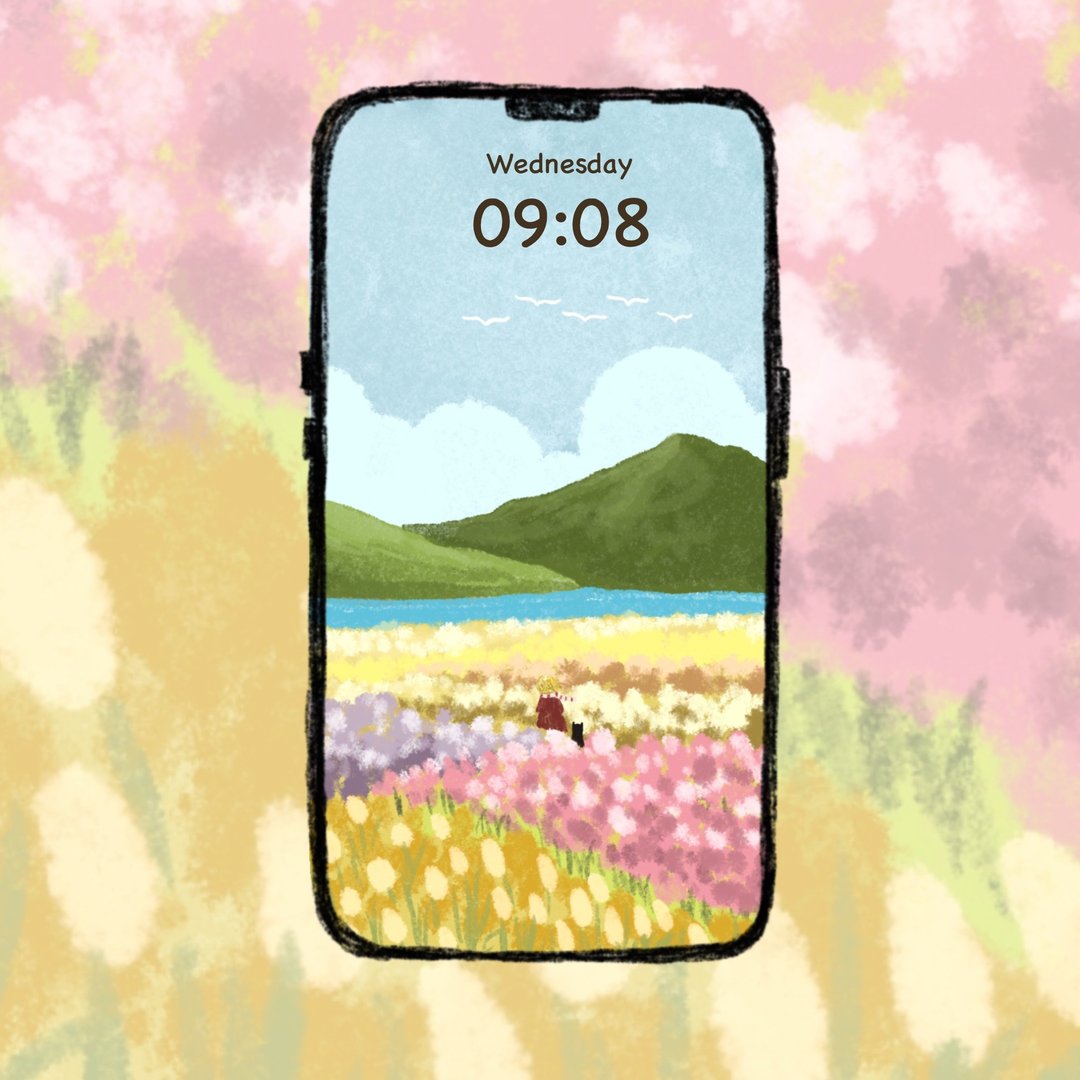 手机和平板电脑壁纸 - 电脑手机桌布/贴图/App 图示 - 其他材质 