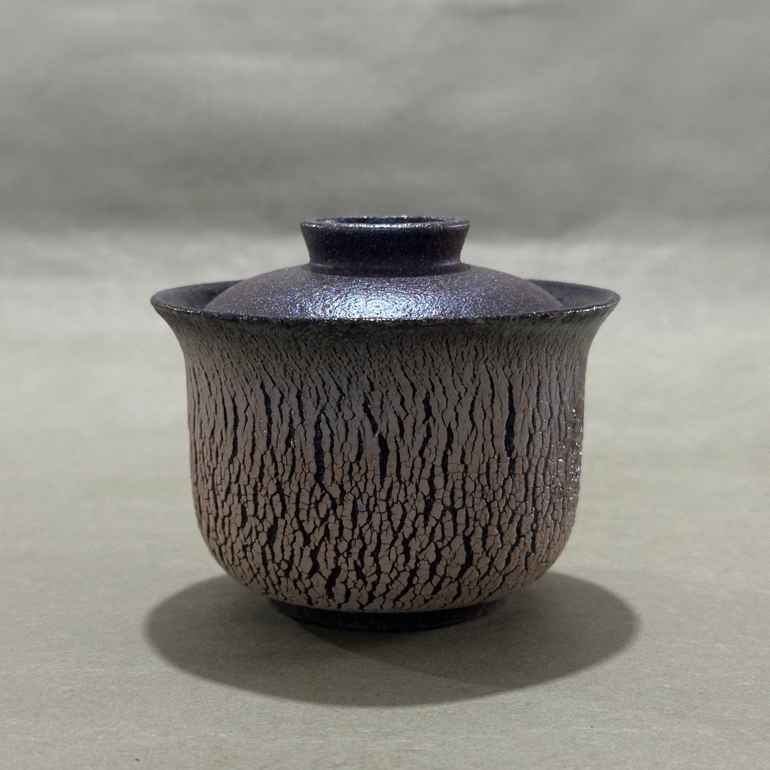 随心陶 I 柴烧盖碗 I 爆裂盖碗 I 程警濠 - 茶具/茶杯 - 陶 多色