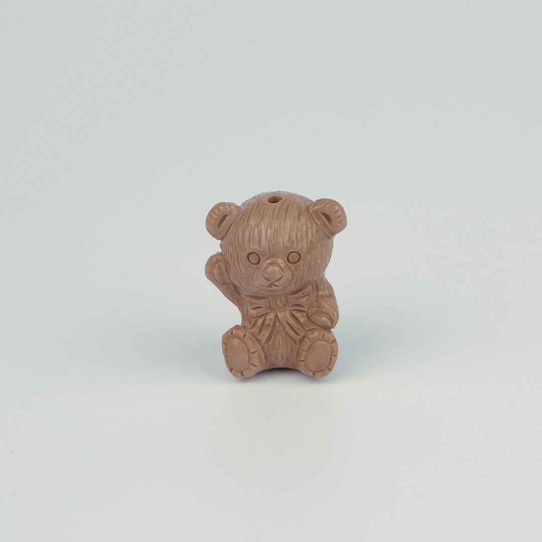 051916月夜熊/棕红色/带孔素材/月夜城/阿拉善/晶石/天然/水晶 - 金工/饰品 - 水晶 咖啡色
