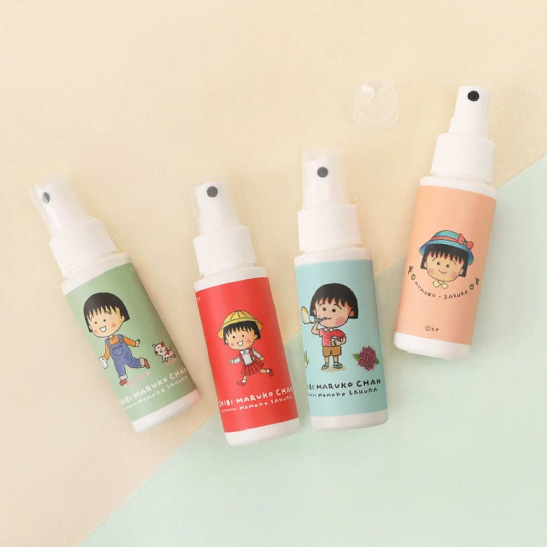 樱桃小丸子喷雾空瓶60ml-正版授权 台湾制造HDPE 2号瓶罐 分装瓶 - 卫浴用品 - 其他材质 多色