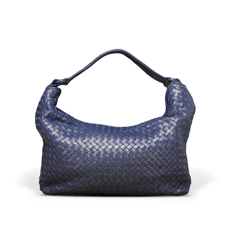 STORYLEATHER 现货 Style 6139 编织包 - 侧背包/斜挎包 - 真皮 蓝色