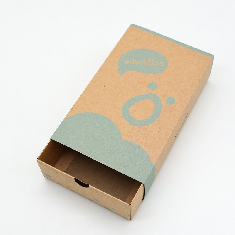 minihope mini 抽屉收纳盒 - 童装上衣 - 纸 卡其色