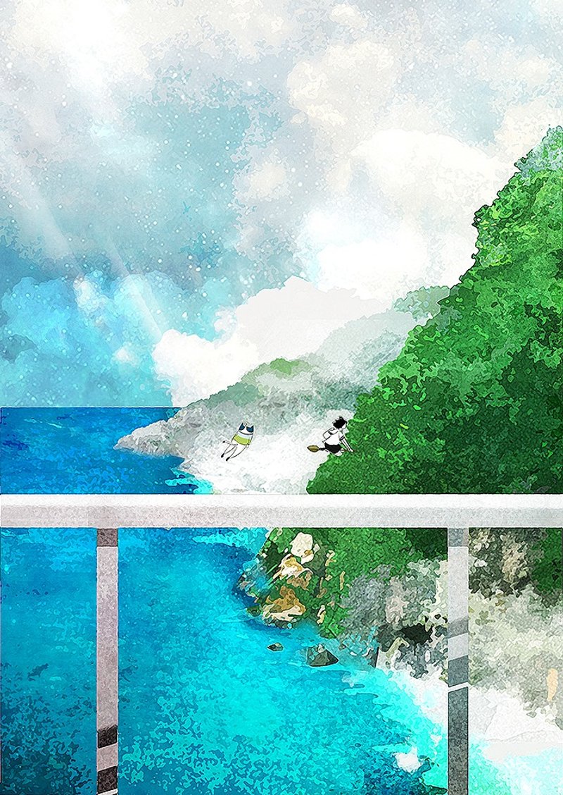 【IlluBase】Adventure in Taiwan护手霜 / 东海岸 / 海洋香 - 手足保养 - 精油 