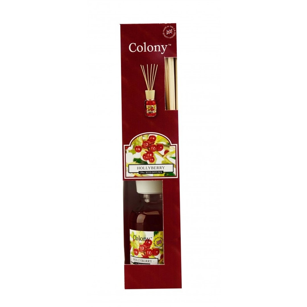 【Wax Lyrical】英伦香氛Colony系列-冬季青果 120ml - 香薰/精油/线香 - 玻璃 红色