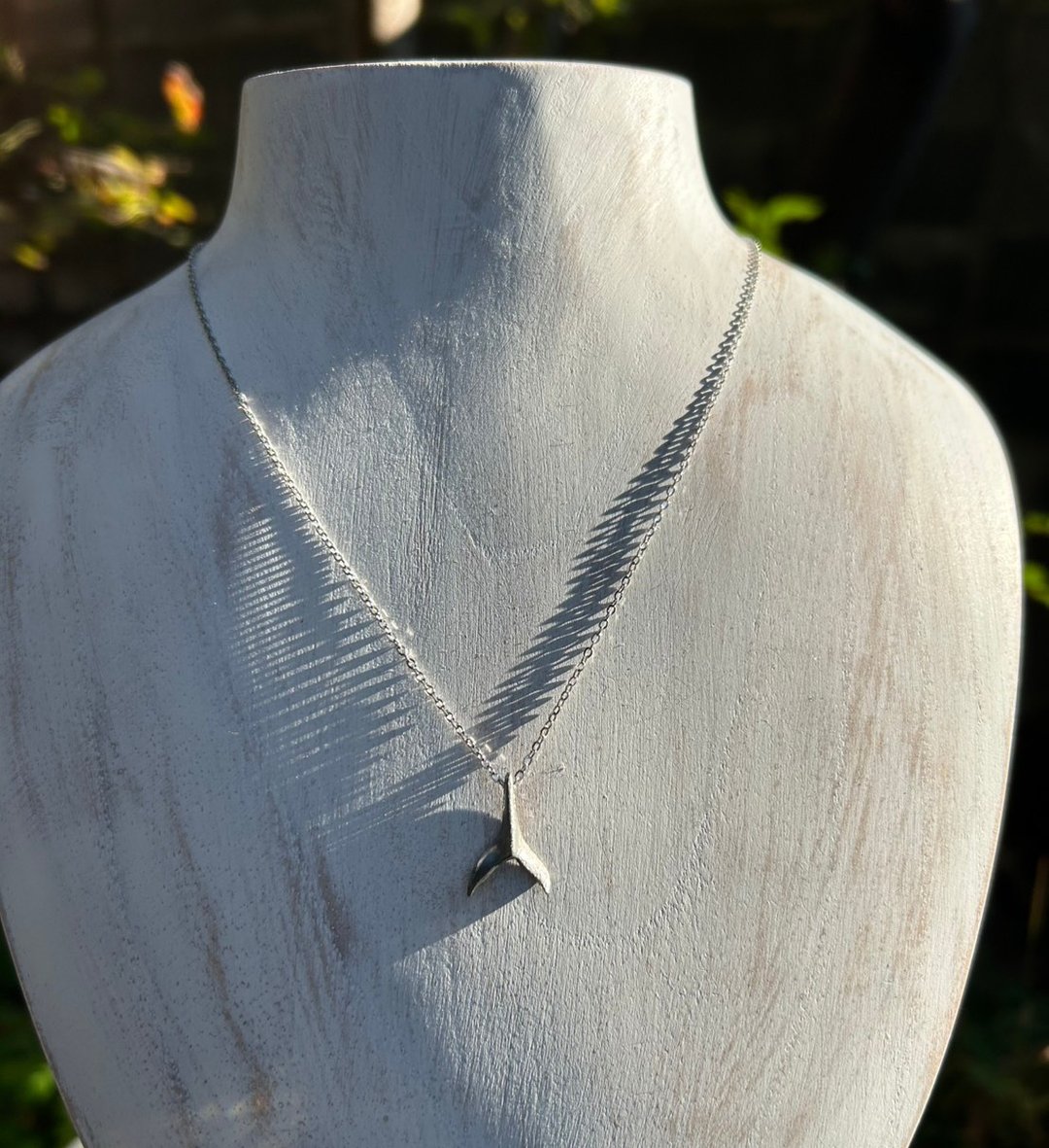 鲸鱼尾巴◇鲸鱼尾巴◇医疗级不锈钢坠饰◇Whale's tail Pendant - 项链 - 其他金属 银色