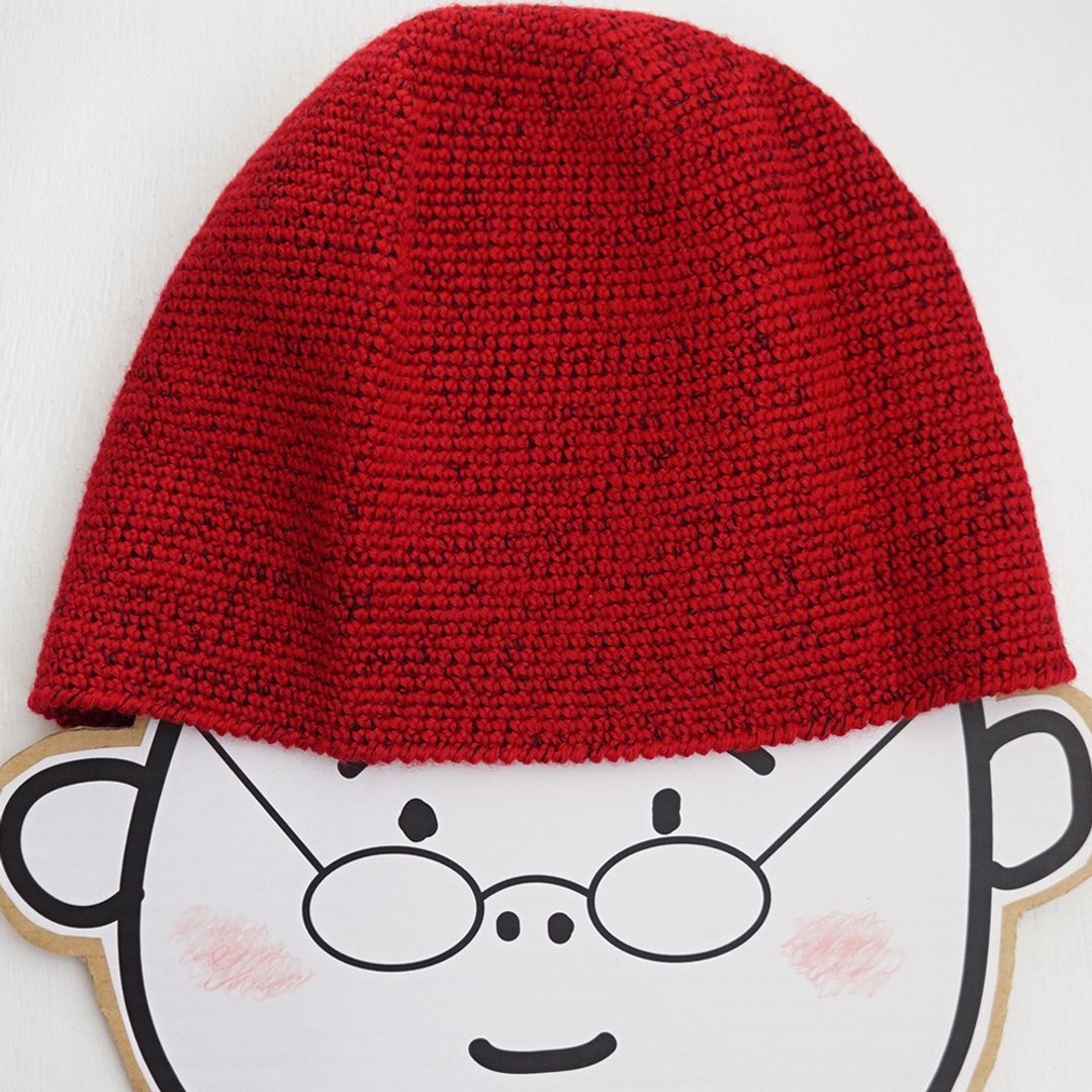 Ba-ba handknitted beanie No.nb6 - 帽子 - 其他材质 