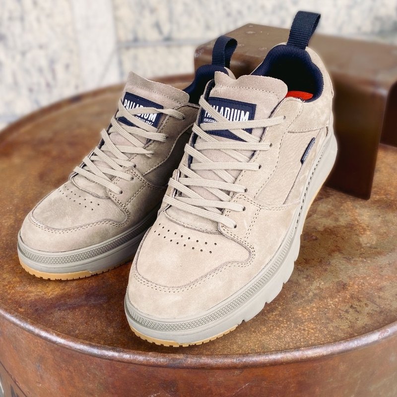 【皮革经典】PALLADIUM PALLASIDER 经典牛皮男士质感运动鞋07995 - 男款休闲鞋 - 真皮 多色