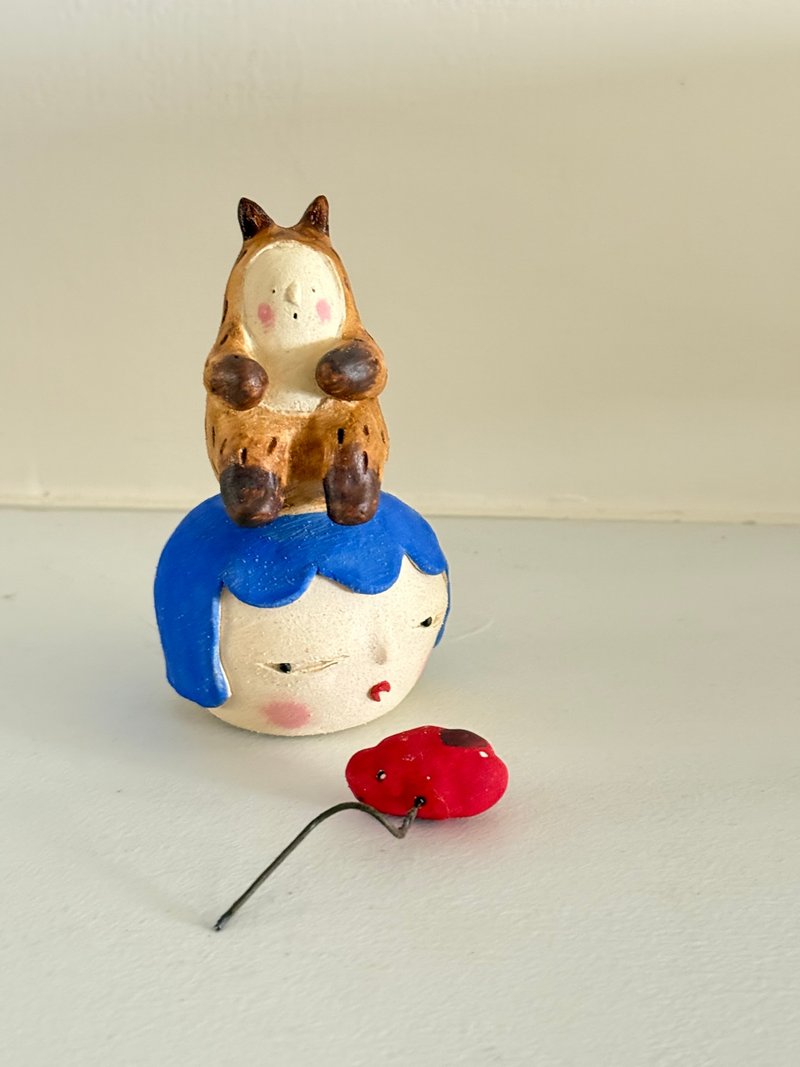 toki&huahuaya 狐狸toki - 玩偶/公仔 - 陶 