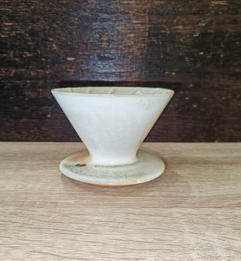 柴烧无釉咖啡滤杯-莺歌李玟睿 - 咖啡壶/周边 - 陶 