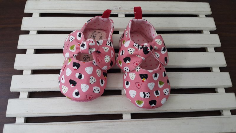 动物饭团 女孩系宝宝学步鞋【SB171203】 - 童装鞋 - 棉．麻 红色