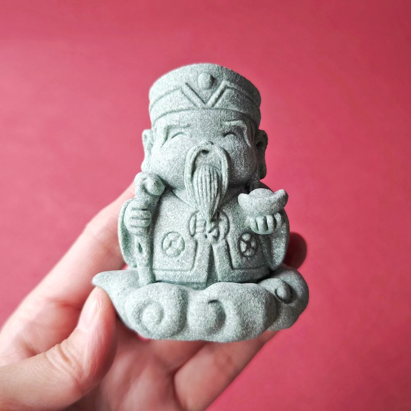 福运满满 父亲节礼物 生日礼物 入厝送礼 升职礼物 开店送礼 客制 - 玩偶/公仔 - 石头 灰色